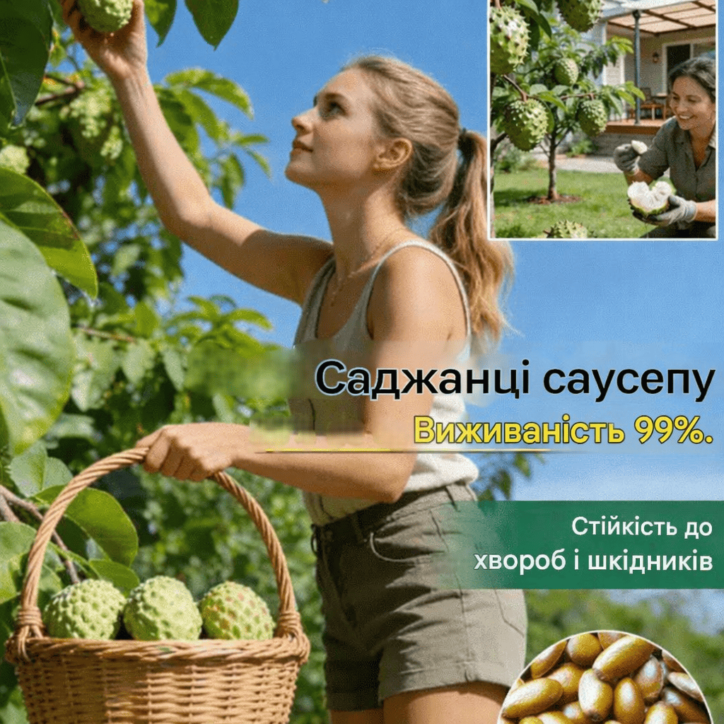 Саджанці цукрової яблуні 