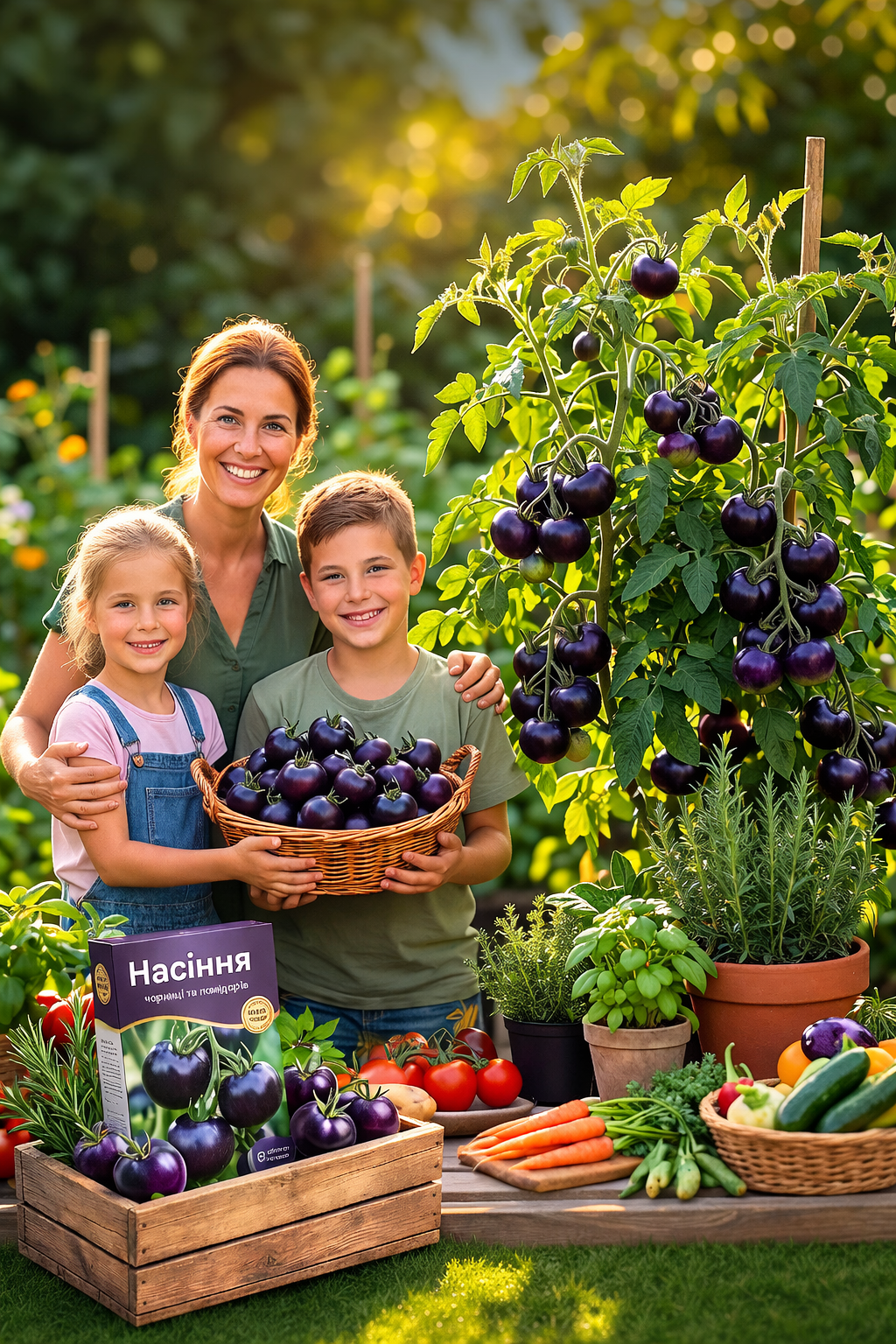 Насіння чорничних помідорів
