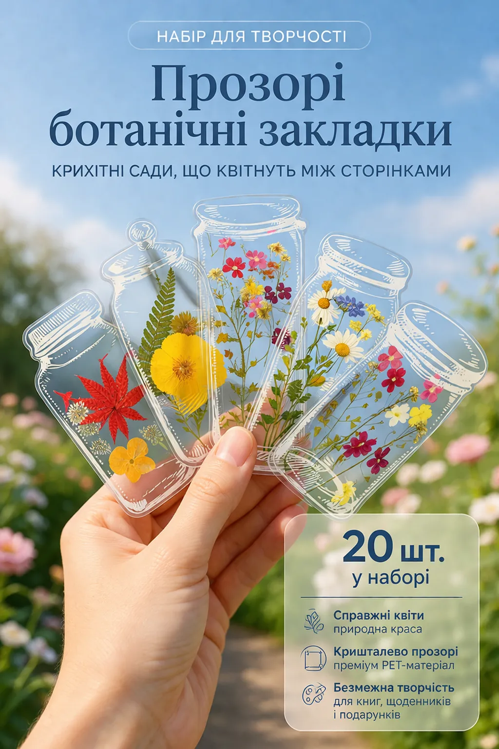 ЗАБУДЬ ПРО НУДНІ ЗАКЛАДКИ З ПАПЕРУ